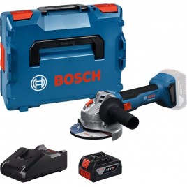 BOSCH GWS 18V-8 PROFESSIONAL Aku szlifierka kątowa, 1x 5,0 Ah, L-BOXX 136 06019N9005